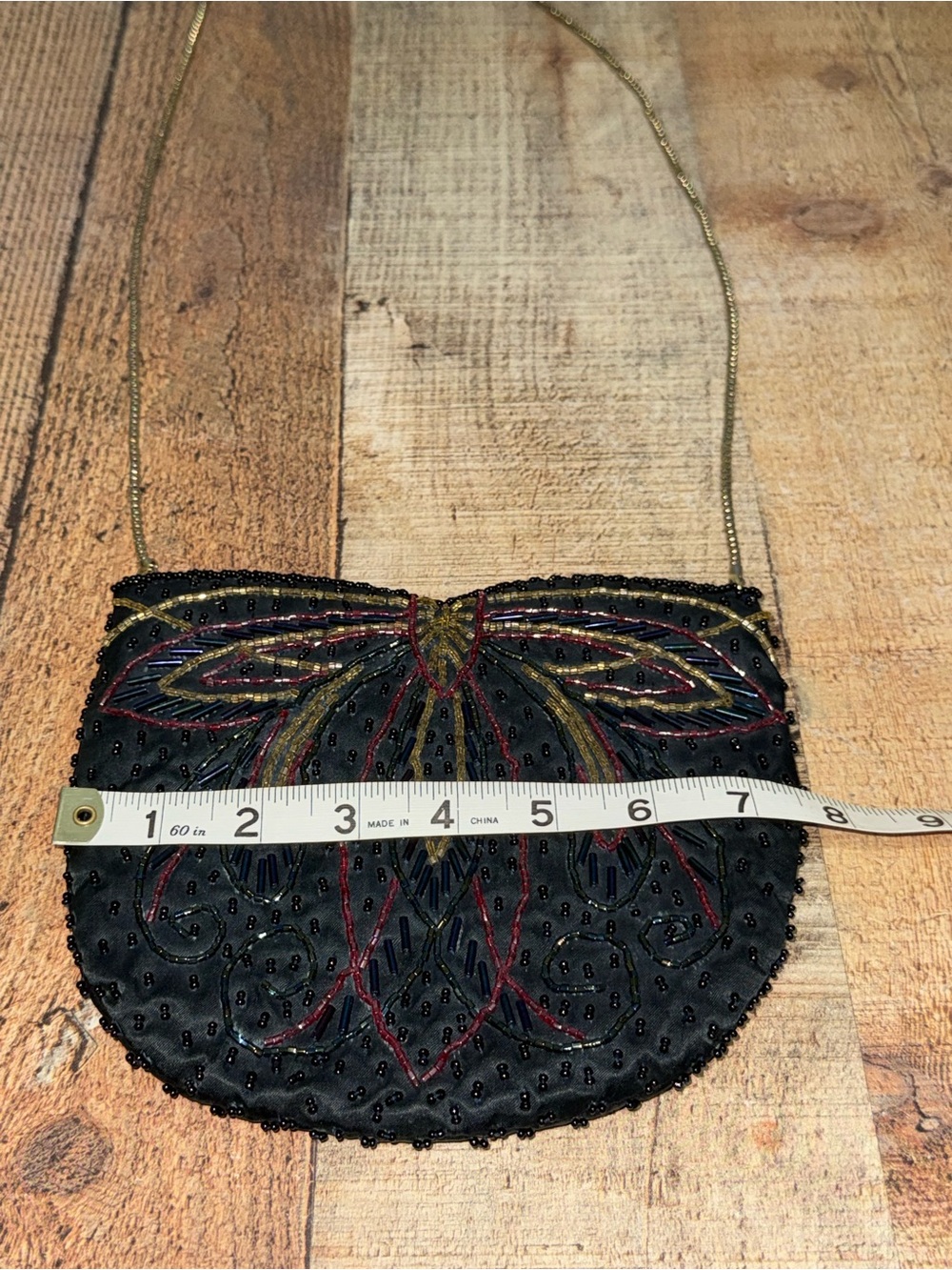 Vanessa beaded evening bag - Picture 5 of 13